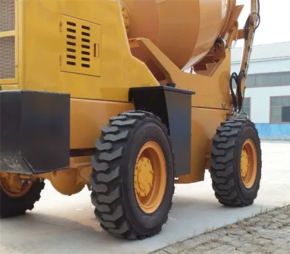 Self-Loading Concrete Mixer Portable Concrete Mixer