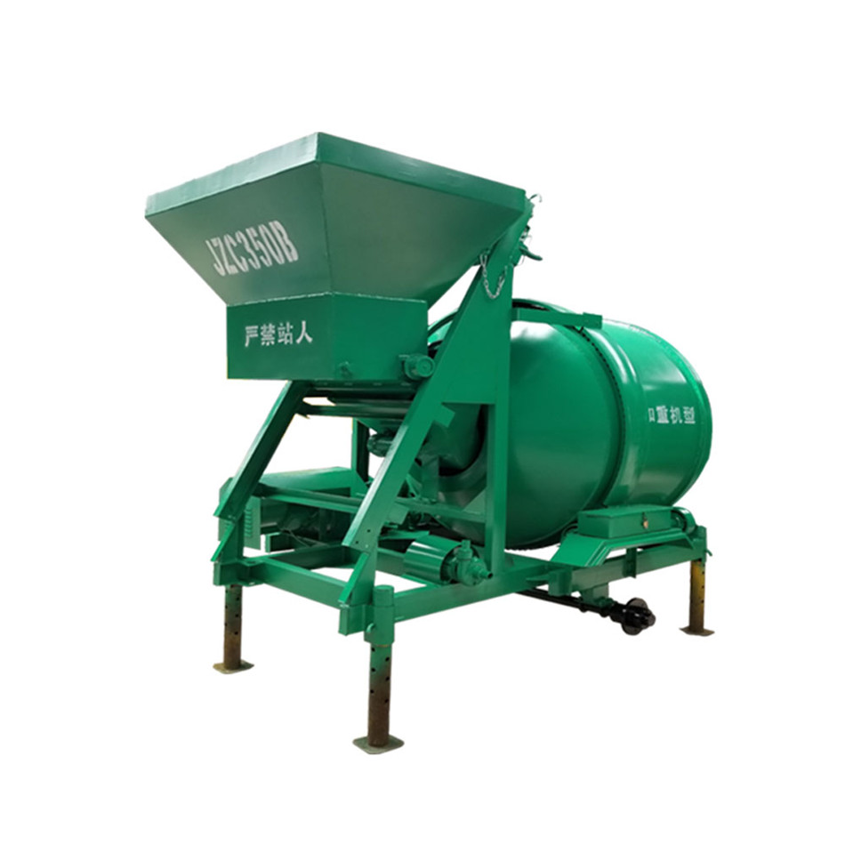 Self-loading drum roller concrete pan mixer for sale