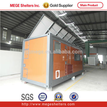 Office container with solar power generation