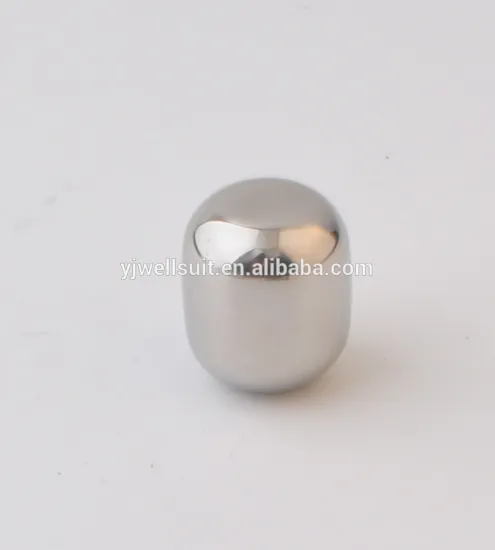 Stainless steel ice cube Whiskey stone oval shape ice blocks for wine whiskey