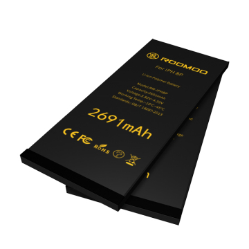 factory 2691mah rechargeable 3.82v li-polymer battery for phone 8 plus battery