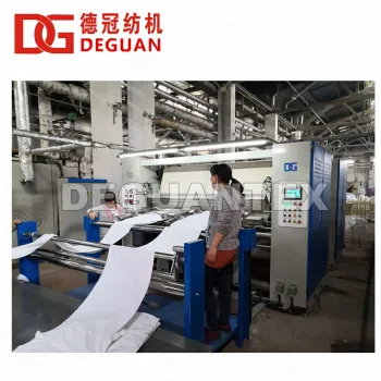 DGYS450 Double Pass Tubular Fabric Compact Machine for Knitted Fabric - Indonesia Market