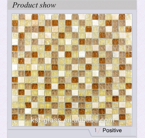 Hot selling plain white mosaic, white marble mosaic