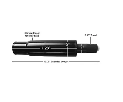 FengYi Black Gas Spring Stainless Steel Chair Cylinder