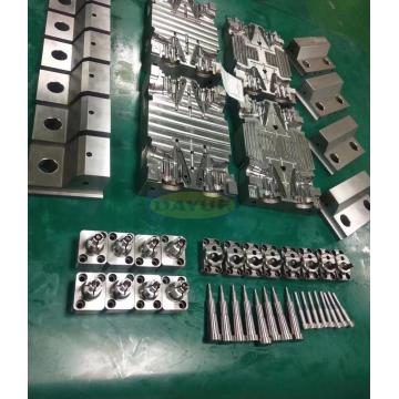 Pet preform and cap mould parts machining