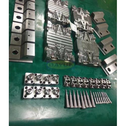 Machining of blow molding bottle cap mold parts