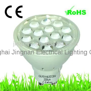 gu10 led spotlight 2w 200lm gu10 dimmable