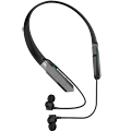 Auriculares con auriculares Bluetooth de banda para el cuello impermeable