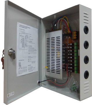 Multiple Channel CCTV Power Supply Unit