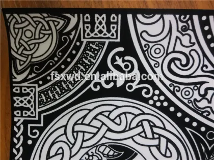 velvet patchwork quilt paper flock for package, DIY drawing
