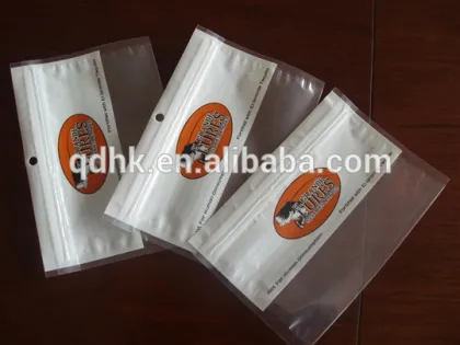 custom printed fish lure ziplock bags