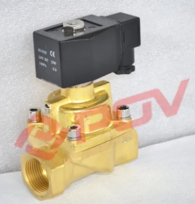 brass direct acting asco solenoid valve for natural gas