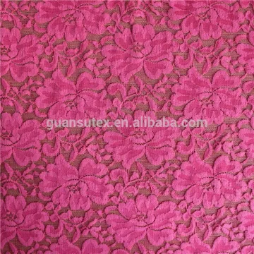 net black french chemical nylon cotton spandex guipure lace fabric for women wear