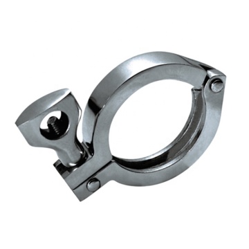 Stainless Steel Heavy Duty Pipe Clamp with Flanges - JG V Band Clamp
