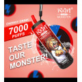 R&amp;M Monster 7000 Puffs Prix de vape jetable