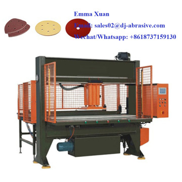 hook loop Manual Abrasive Sanding Disc Punch Machine