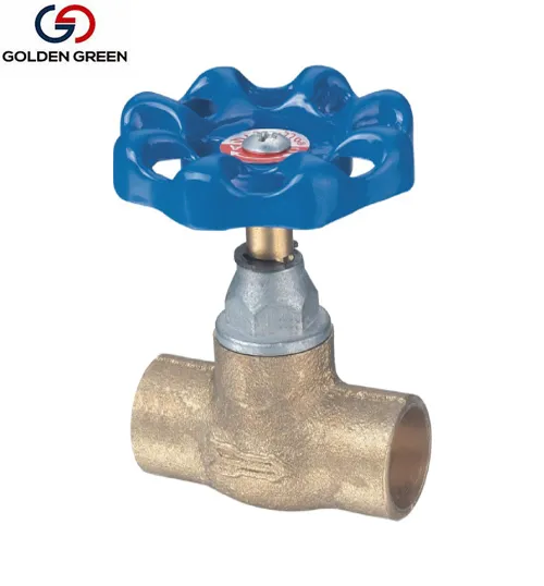 Brass Stop Valves with Iron Handle