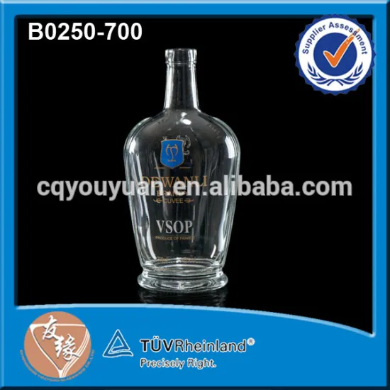 Antique Machine Blowing Glassware 700ML Vsop Bottle