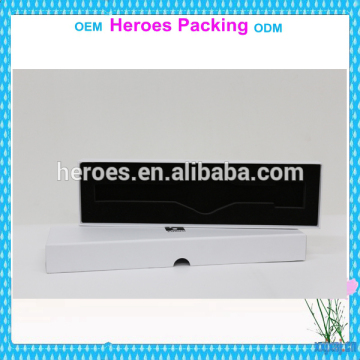 Trade Assurance new design long narrow flocked EVA paper box watch