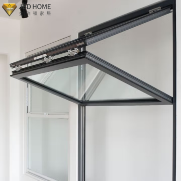 Aluminum Bifold Pass Through Window for Office Building