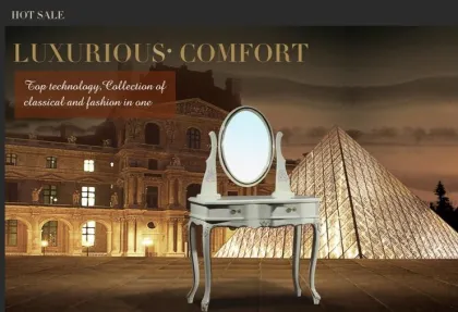 Luxury solid wood dressing table