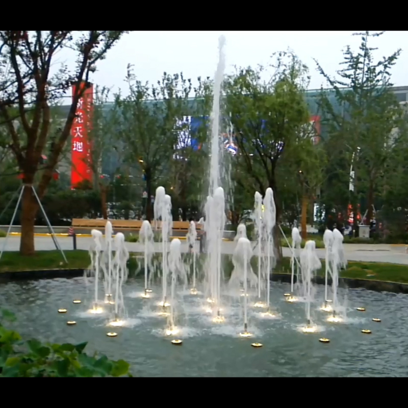 Beautiful Mall Pool Fountain