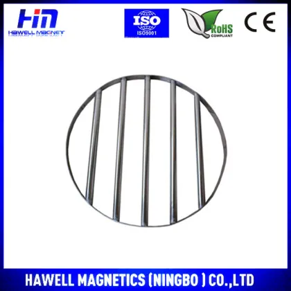 Hote sale neodymium magnetic round grid