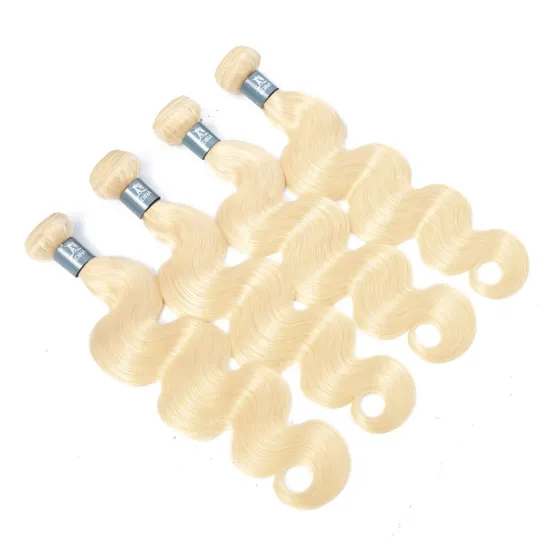 Grade 12A Peruvian Hair Bodywave 613# Virgin Hair  100%  Unprocessed Human Hair Blonde Weft Vendors