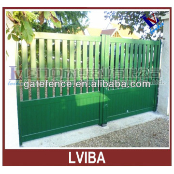 Modern aluminium electrically automatic double swing doors