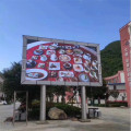 Pantalla de letrero de cartel de la cartelera al aire libre pantalla impermeable de alta resolución