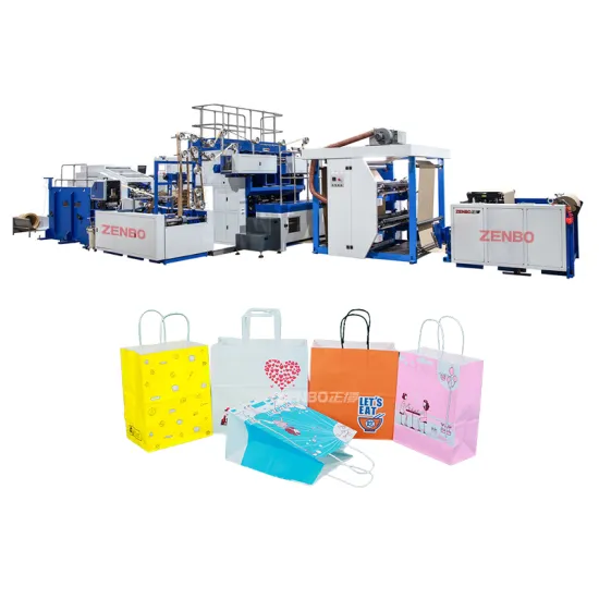 ZB360RS 2 Colored Paper Bags Machine