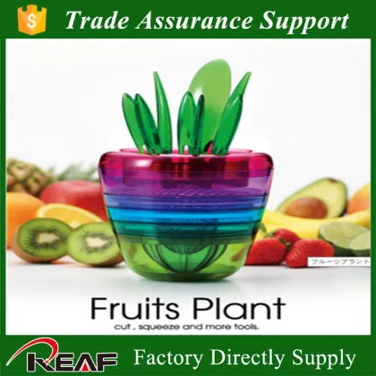 Fruits plant kitchen decoration Salad making tools