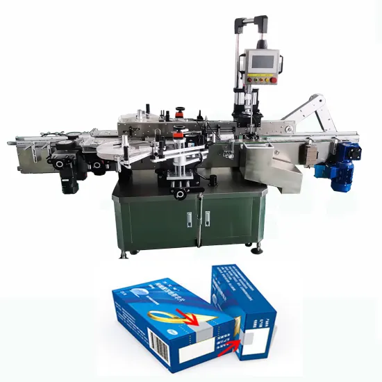 Plastic Bag Label Applicator Machine for Sale - Hot Melt Glue Vertical Labeling Machine