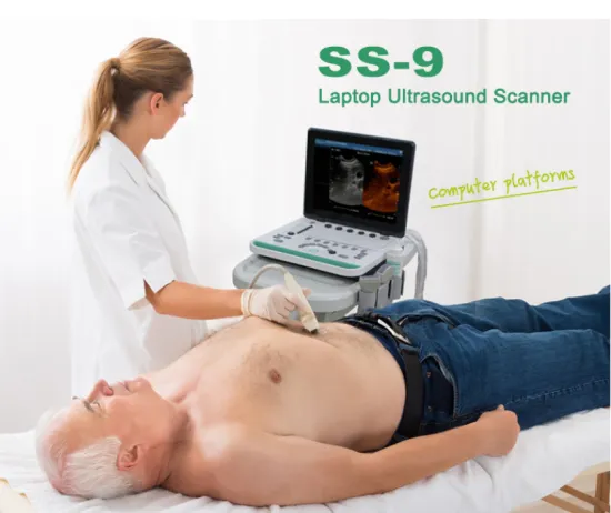 Labtop Untrasound black and whtie