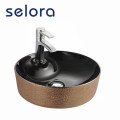 Rose Gold Colour Round Shape Art Wash Basin