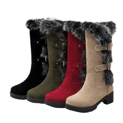 Warm Waterproof Women's Winter Snow Boots