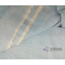 Blue Cotton Slub Fashion Fabric