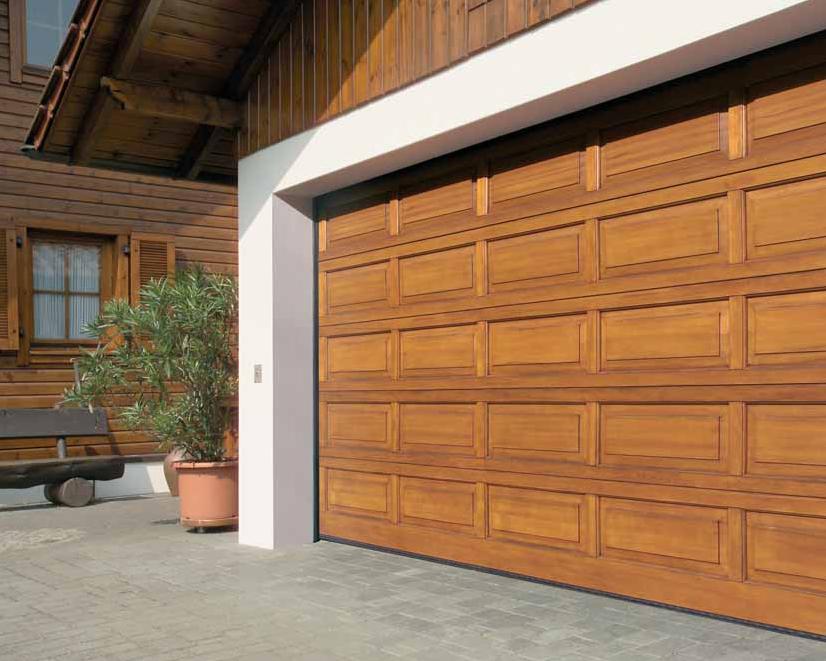 House Remoter Control Residential Sectional Garage Door