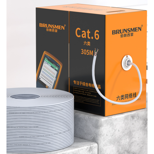 BRUNSMEN Câble de câble CAT6 Câble intérieur