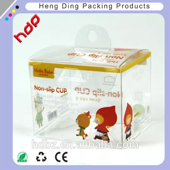 Recycled Materials Feature and custom pvc packaging for baby products