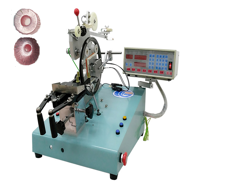 Тороидальная намоточная машина с 8-дюймовым боковым кольцом