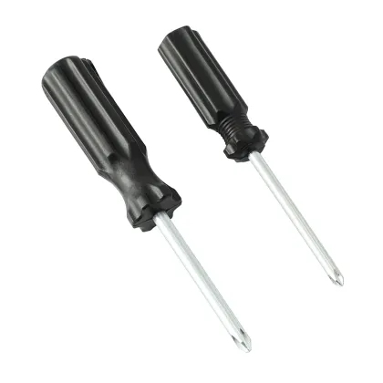 Black Cross Screwdriver Assembling Tool - Straight Phillips Screwdriver