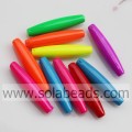 UK 6*28MM Tapered Bicone Acrylic Plastic Beads Drop