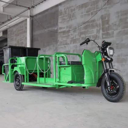 electric garbage truck electric three-wheeled garbage truck