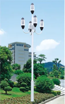 Iron Steel Courtyard Light