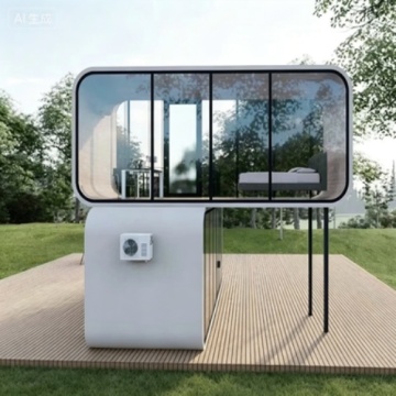 Folding House: Modular Office & Retreat Living Space