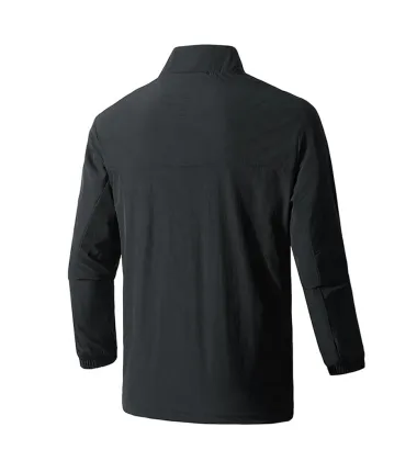 Men's Mountain Waterproof Soft Shell Hooded Jacket for Hiking and Rain Protection