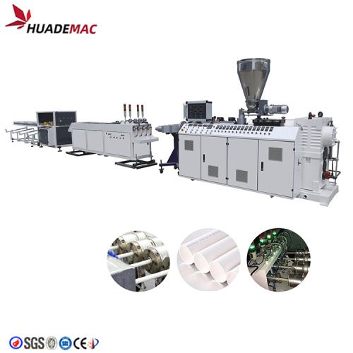 PVC Pipe Making Machine Plastic Twin Screw Extruder