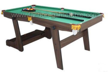 Mesa de billar plegable
