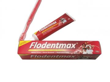 Improved freshness fluoride toothpaste